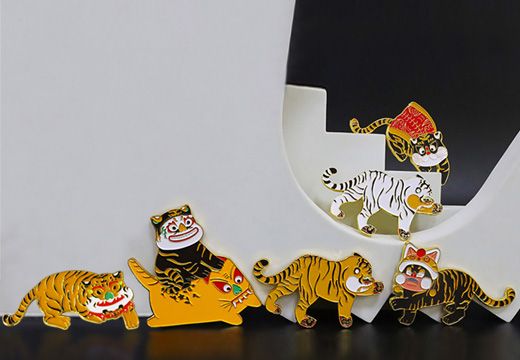 王者家族虎年套裝文創(chuàng)冰箱貼定制