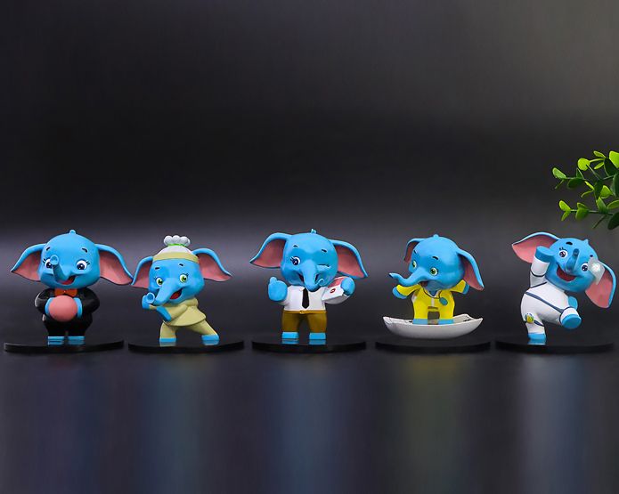 藍(lán)色大耳朵擺件