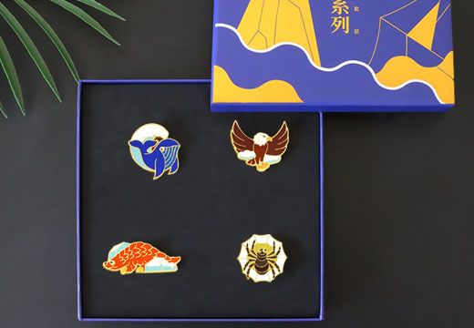 標(biāo)本系列金屬徽章套裝定制