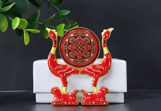 鳳瑞吉祥文創(chuàng)冰箱貼定制