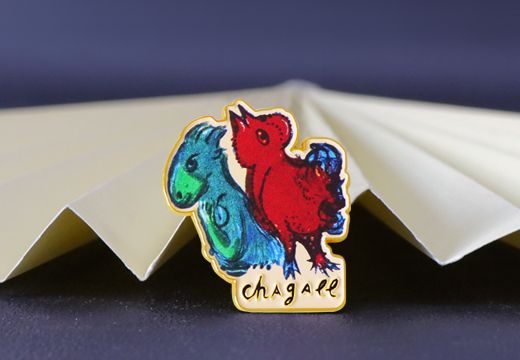 遇見(jiàn)博物館金屬徽章定制