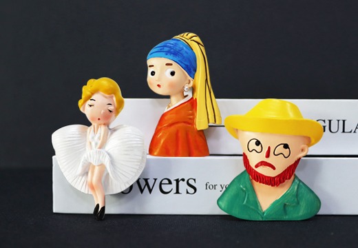 創(chuàng)意人物樹脂冰箱貼定制