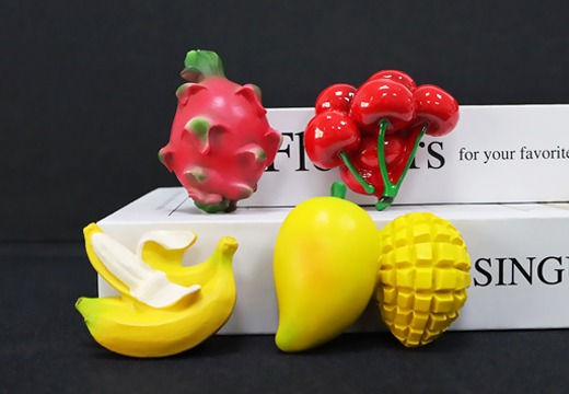 創(chuàng)意水果樹脂冰箱貼定制