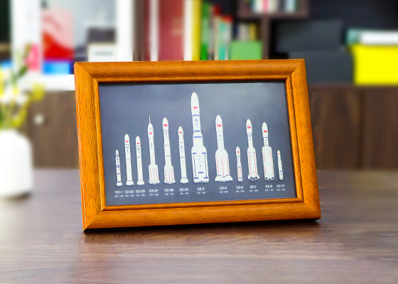 中國航天長征火箭徽章定制