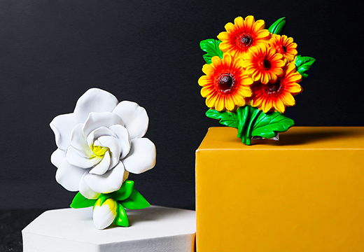 創(chuàng)意鮮花樹脂冰箱貼定制