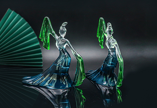 只此青綠文創(chuàng)樹脂擺件定制