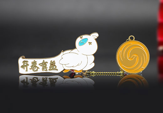 旅游紀(jì)念品黃銅金屬書簽定制