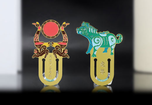 旅游紀(jì)念品金屬書簽套裝定制