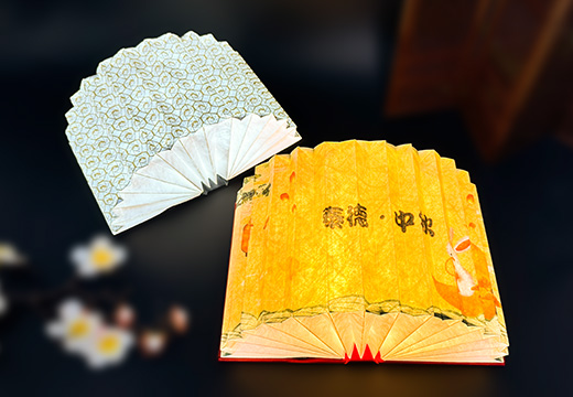 國風(fēng)折疊書本小夜燈定制