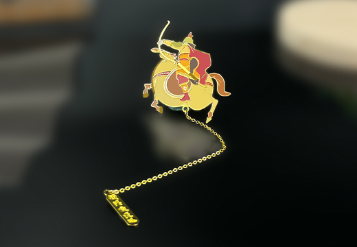 企業(yè)金屬鋅合金書(shū)簽定制