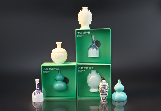 博物館立體樹脂冰箱貼定制