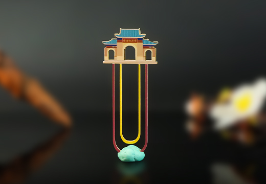 中山紀(jì)念堂金屬書簽定制