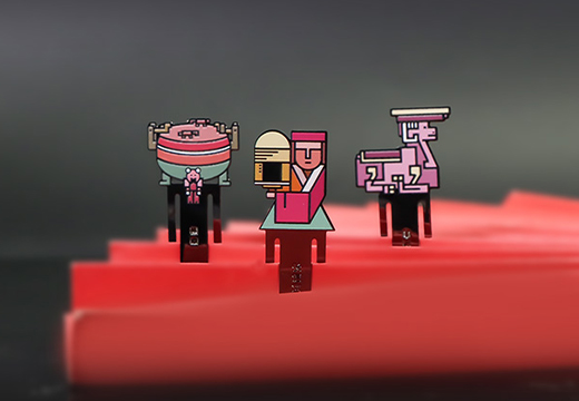 金屬U形鏤空書(shū)簽定制