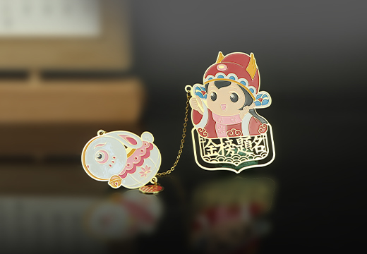 狀元金屬鏤空書簽定制