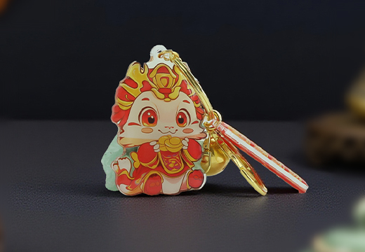 企業(yè)亞克力鑰匙扣掛件定制